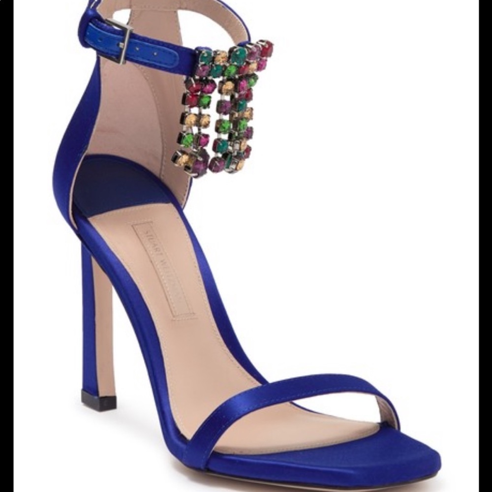 NEW Stuart Weitzman Less Nudist Sandal